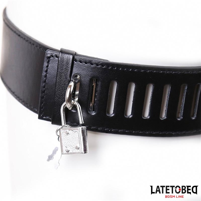 LATETOBED BDSM LINE - CINTURÓN DE CASTIDAD AJUSTABLE
