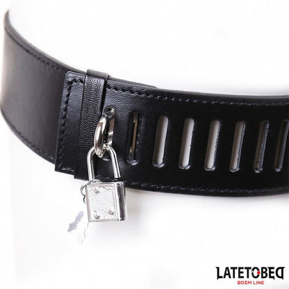LATETOBED BDSM LINE - CINTURÓN DE CASTIDAD AJUSTABLE