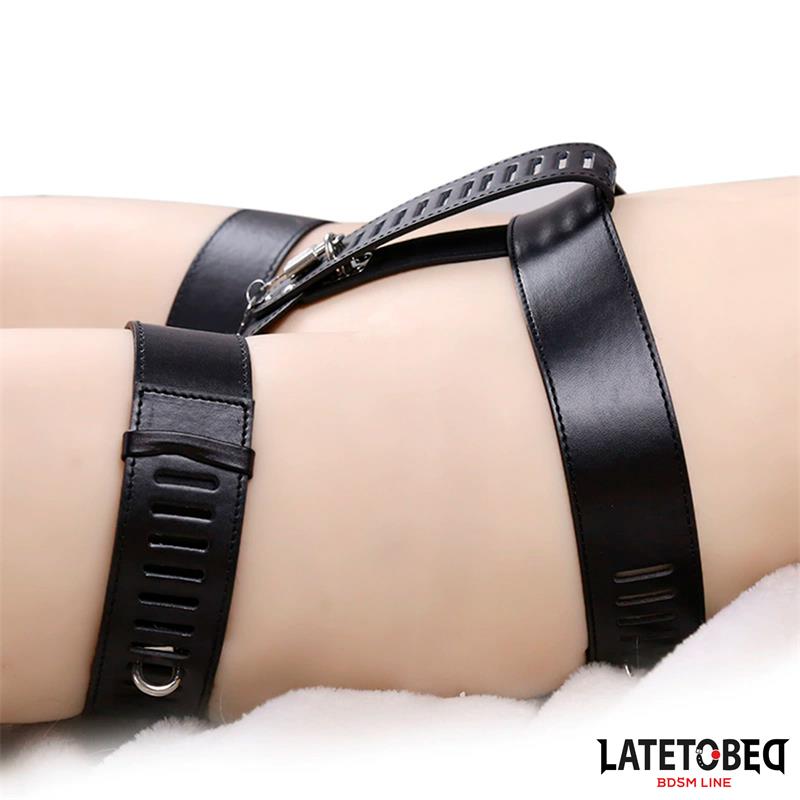 LATETOBED BDSM LINE - CINTURÓN DE CASTIDAD AJUSTABLE