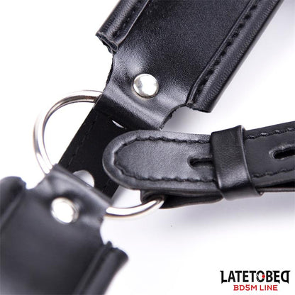 LATETOBED BDSM LINE - CINTURÓN DE CASTIDAD MASCULINO CON CANDADO AJUSTABLE