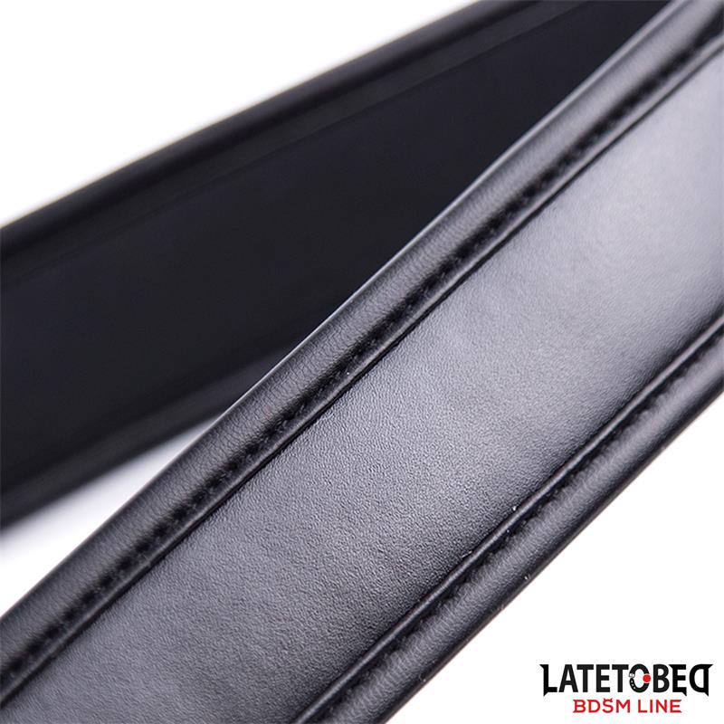 LATETOBED BDSM LINE - CINTURÓN DE CASTIDAD MASCULINO CON CANDADO AJUSTABLE