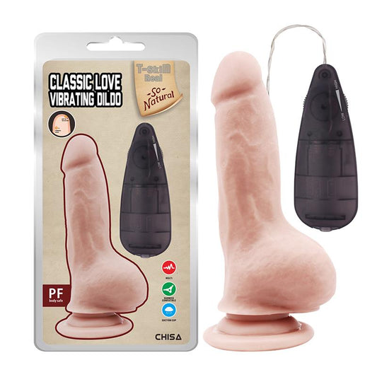CHISA - CLASSIC LOVE DILDO CON VIBRACIÓN 20CM