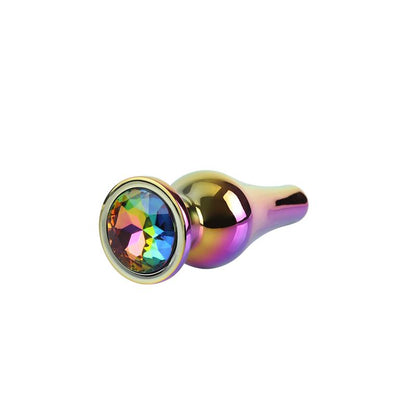 CHISA - CLASSIC RAINBOW PLUG ANAL CON JOYA EN LA BASE 4.4