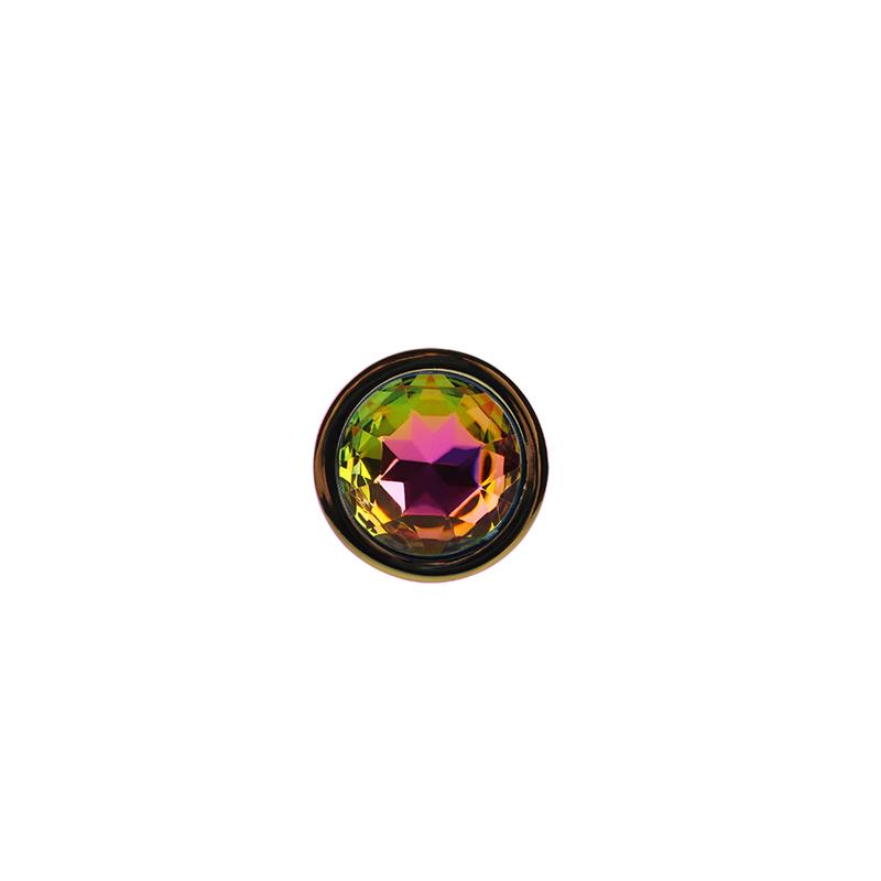 CHISA - CLASSIC RAINBOW PLUG ANAL CON JOYA EN LA BASE 4.4