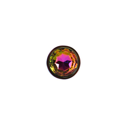 CHISA - CLASSIC RAINBOW PLUG ANAL JOYA EN LA BASE 3.7