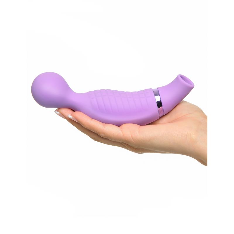 FANTASY FOR HER - CLIMAX-HER VIBRADOR Y ESTIMULADOR CON 2 CABEZALES