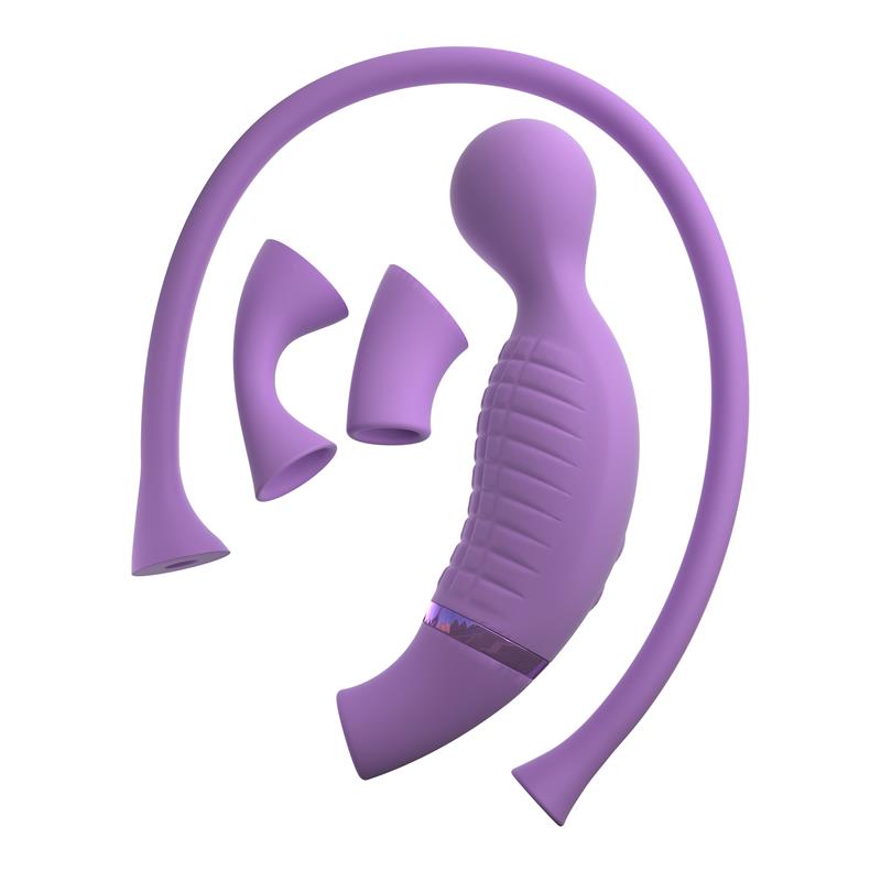 FANTASY FOR HER - CLIMAX-HER VIBRADOR Y ESTIMULADOR CON 2 CABEZALES