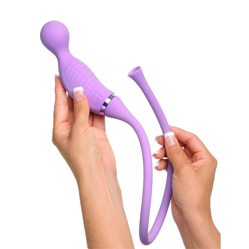 FANTASY FOR HER - CLIMAX-HER VIBRADOR Y ESTIMULADOR CON 2 CABEZALES