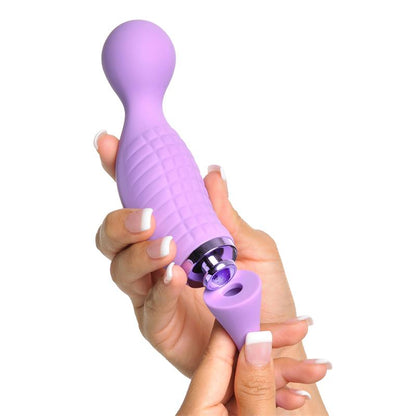 FANTASY FOR HER - CLIMAX-HER VIBRADOR Y ESTIMULADOR CON 2 CABEZALES