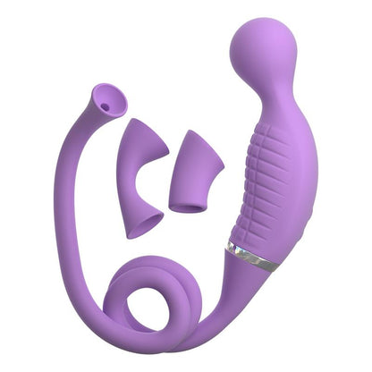 FANTASY FOR HER - CLIMAX-HER VIBRADOR Y ESTIMULADOR CON 2 CABEZALES