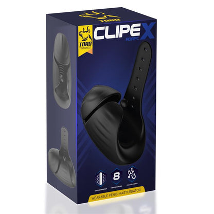 MINOTHOR - CLIPEX MASTURBADOR MASCULINO AJUSTABLE CON SISTEMA DE CLIP SILICONA PREMIUM USB MAGNÉTICO
