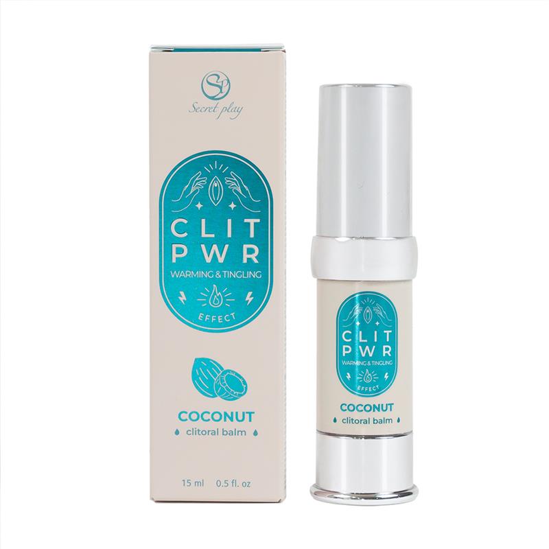 SECRET PLAY - CLIT PWR BÁLSAMO DE CLÍTORIS COCO 15 ML