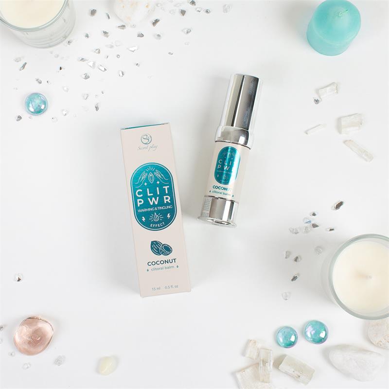 SECRET PLAY - CLIT PWR BÁLSAMO DE CLÍTORIS COCO 15 ML