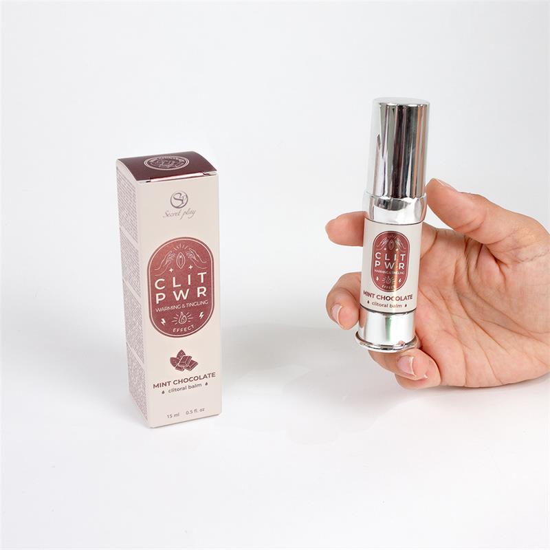 SECRET PLAY - CLIT PWR BÁLSAMO DE CLÍTORIS MENTA CHOCOLATE 15 ML