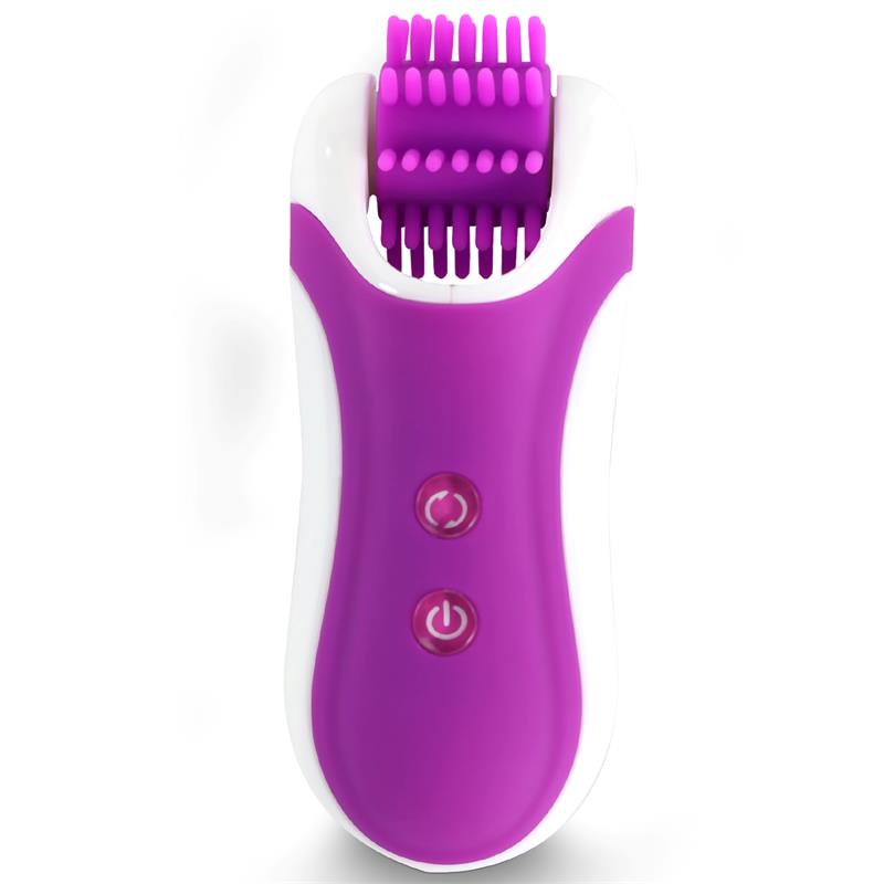 FEELZTOYS - CLITELLA ESTIMULADOR SEXO ORAL CON ACCESORIOS PÚRPURA