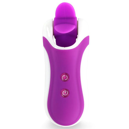 FEELZTOYS - CLITELLA ESTIMULADOR SEXO ORAL CON ACCESORIOS PÚRPURA