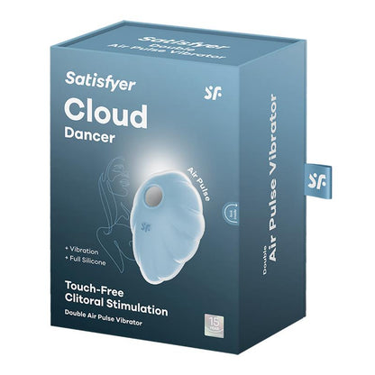 SATISFYER - CLOUD DANCER SUCCIONADOR Y VIBRADOR AZUL