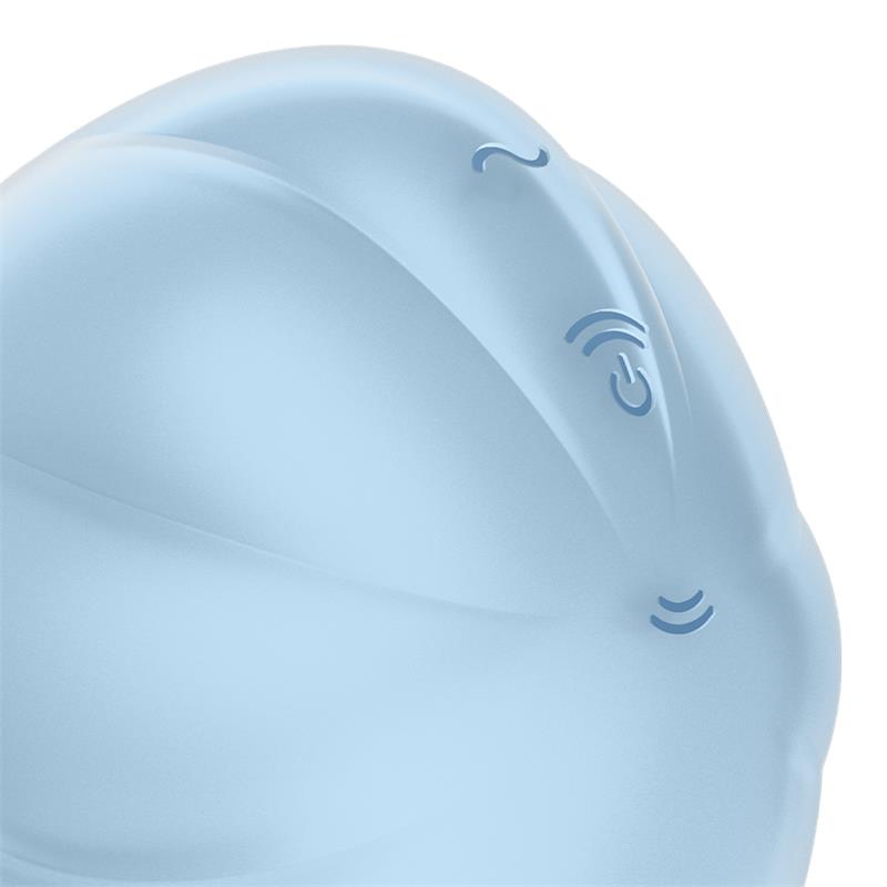 SATISFYER - CLOUD DANCER SUCCIONADOR Y VIBRADOR AZUL