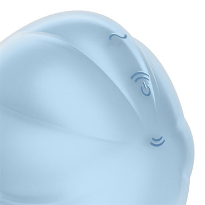 SATISFYER - CLOUD DANCER SUCCIONADOR Y VIBRADOR AZUL