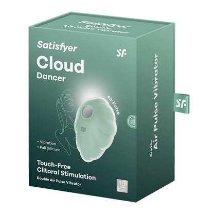 SATISFYER - CLOUD DANCER SUCCIONADOR Y VIBRADOR MENTA