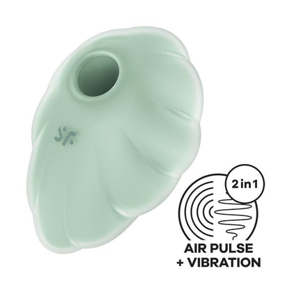 SATISFYER - CLOUD DANCER SUCCIONADOR Y VIBRADOR MENTA