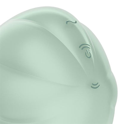 SATISFYER - CLOUD DANCER SUCCIONADOR Y VIBRADOR MENTA
