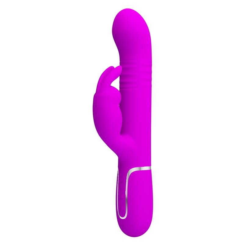 PRETTYLOVE - COALE VIBRADOR CON BOLAS ROTATORIAS Y UP AND DOWN USB