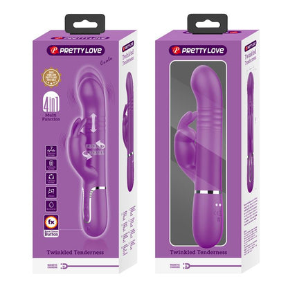 PRETTYLOVE - COALE VIBRADOR CON BOLAS ROTATORIAS Y UP AND DOWN
