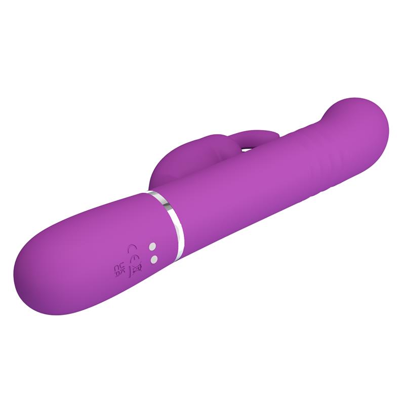 PRETTYLOVE - COALE VIBRADOR CON BOLAS ROTATORIAS Y UP AND DOWN