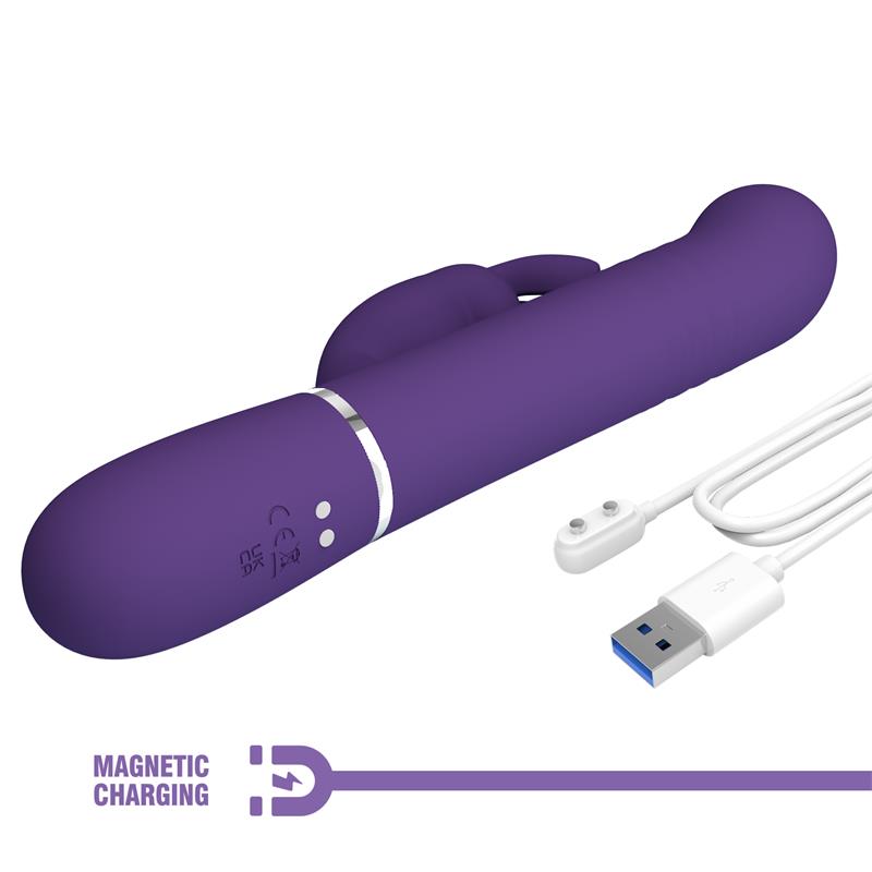 PRETTYLOVE - COALE VIBRADOR CON THURSTING Y BOLAS ROTATORIAS