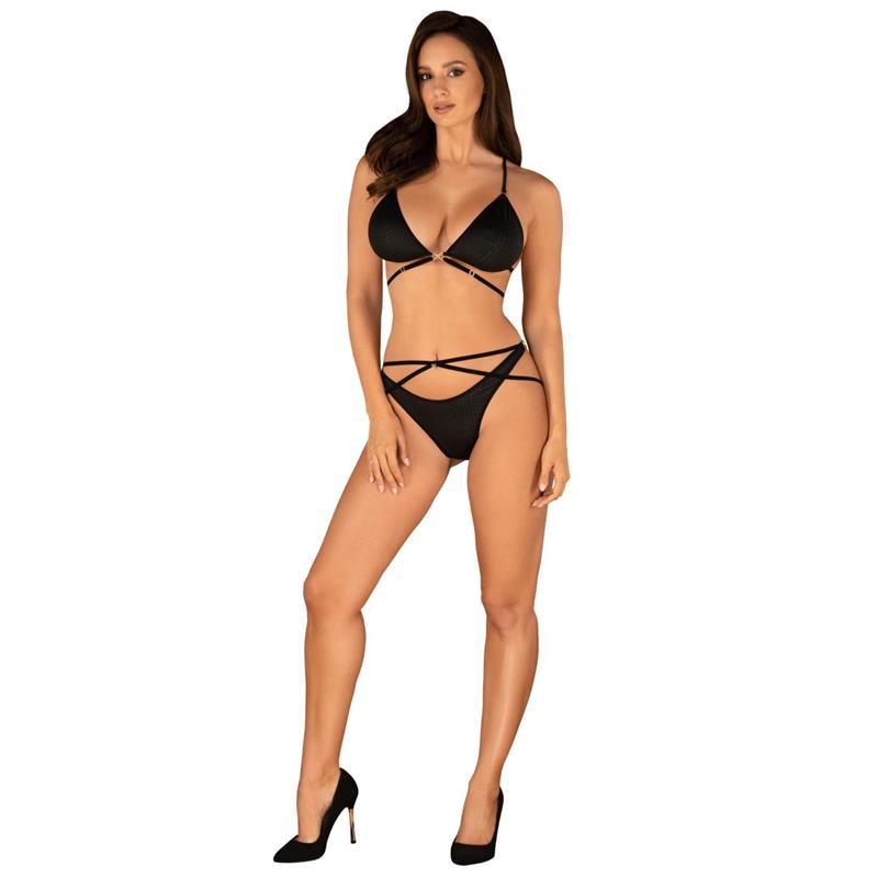 OBSESSIVE - COBRA NIVE SET SUJETADOR Y BRAGUITAS