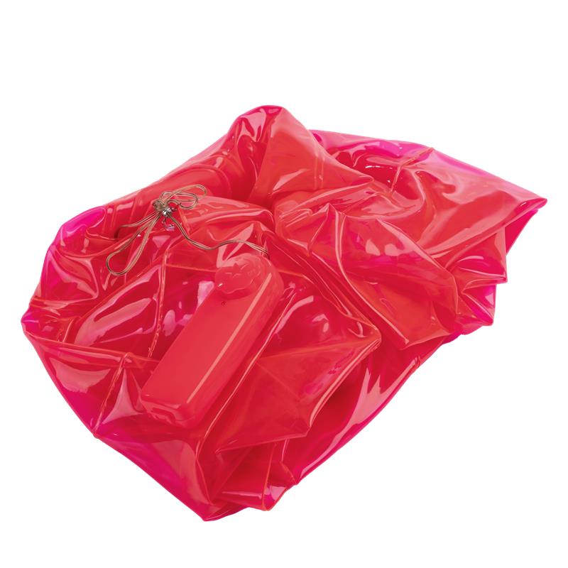 INFLATABLE FUN - COJÍN HINCHABLE CON DILDO, VIBRACIÓN Y CONTROL REMOTO DING DONG