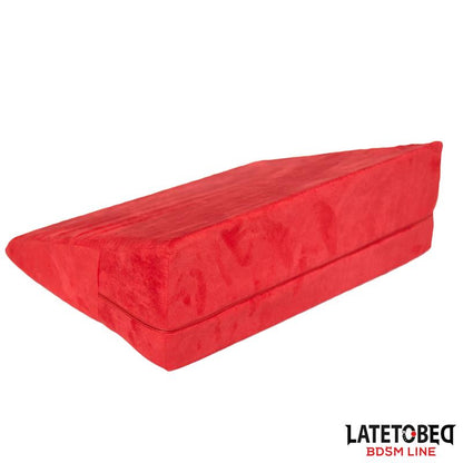LATETOBED BDSM LINE - COJÍN PARA POSICIONES DE ESPUMA CON FUNDA LAVABLE CON CREMALLERA