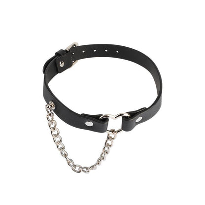 CHISA - COLLAR CHOKER CON CADENA 47CM
