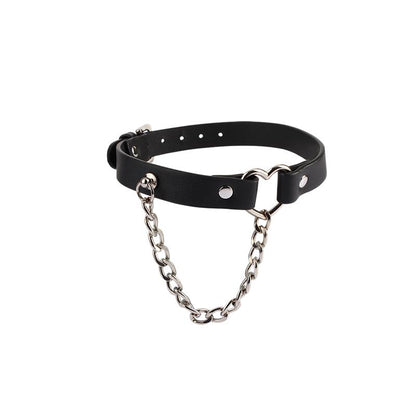 CHISA - COLLAR CHOKER CON CADENA 47CM