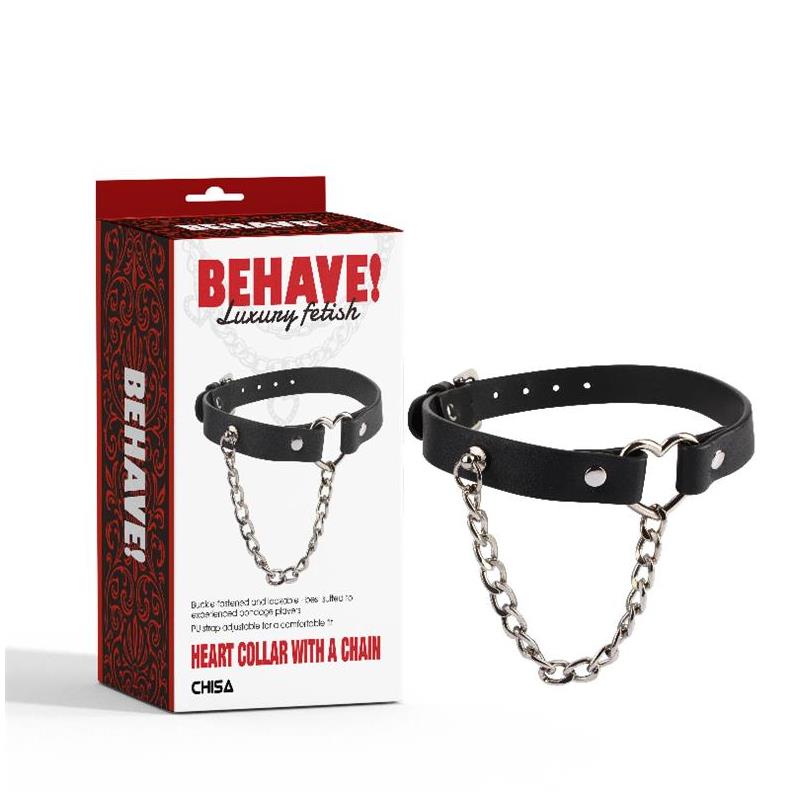 CHISA - COLLAR CHOKER CON CADENA 47CM