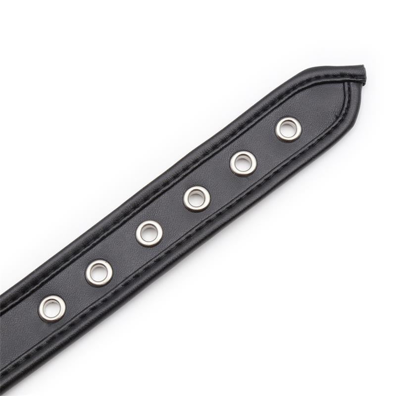 LATETOBED BDSM LINE - COLLAR CON ARO NEGRO
