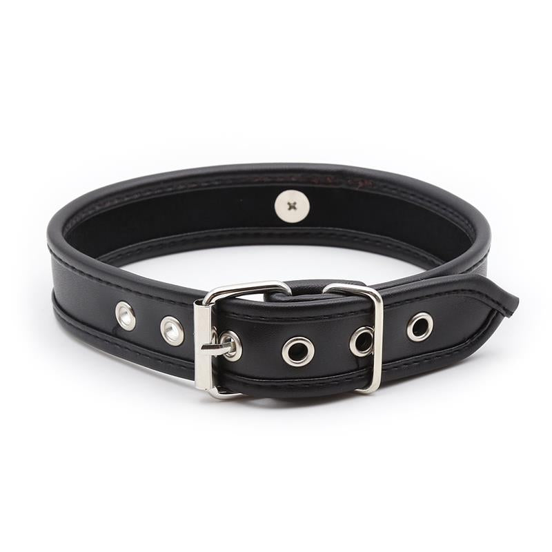 LATETOBED BDSM LINE - COLLAR CON ARO NEGRO