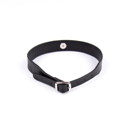 LATETOBED BDSM LINE - COLLAR CON CASCABEL AJUSTABLE 43 CM NEGRO