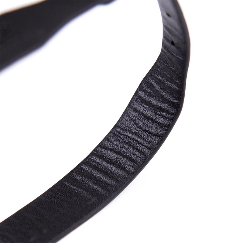 LATETOBED BDSM LINE - COLLAR CON CASCABEL AJUSTABLE 43 CM NEGRO