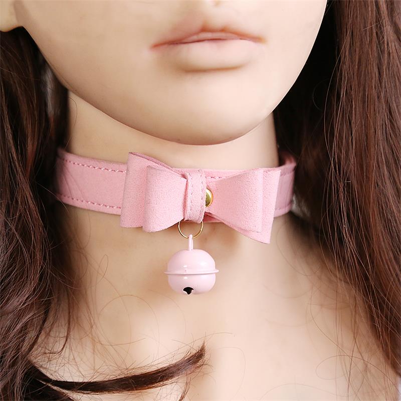 LATETOBED BDSM LINE - COLLAR CON CASCABEL GOLDEN KITTY CAT