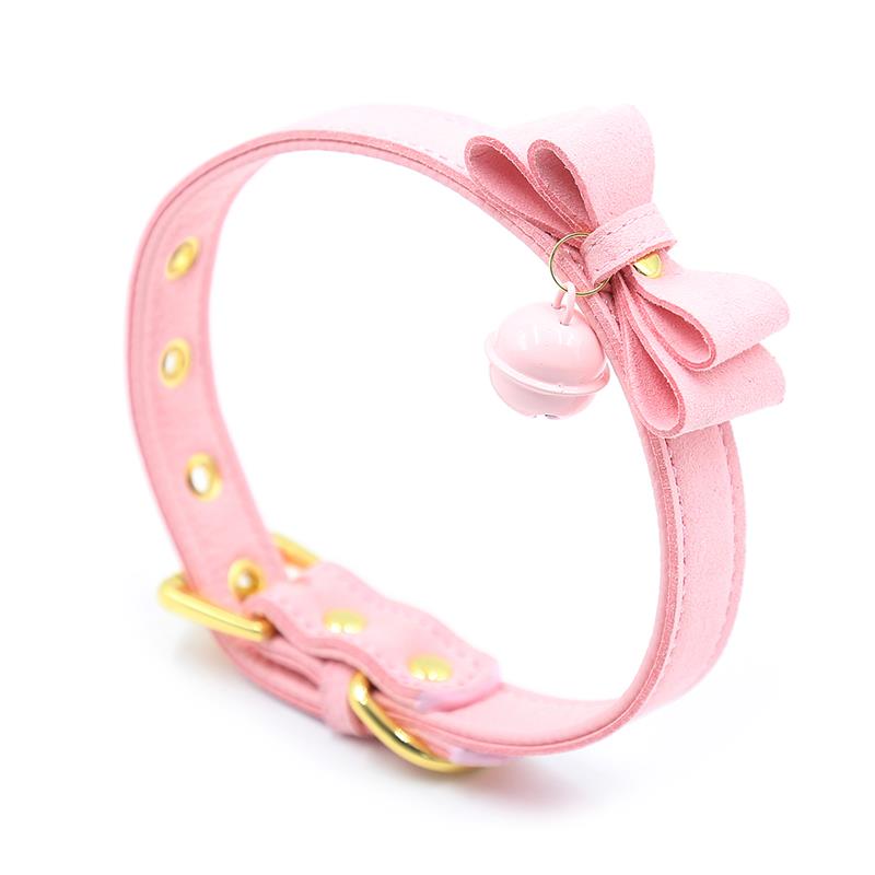 LATETOBED BDSM LINE - COLLAR CON CASCABEL GOLDEN KITTY CAT