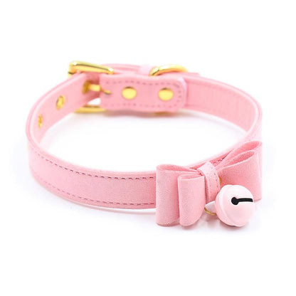 LATETOBED BDSM LINE - COLLAR CON CASCABEL GOLDEN KITTY CAT