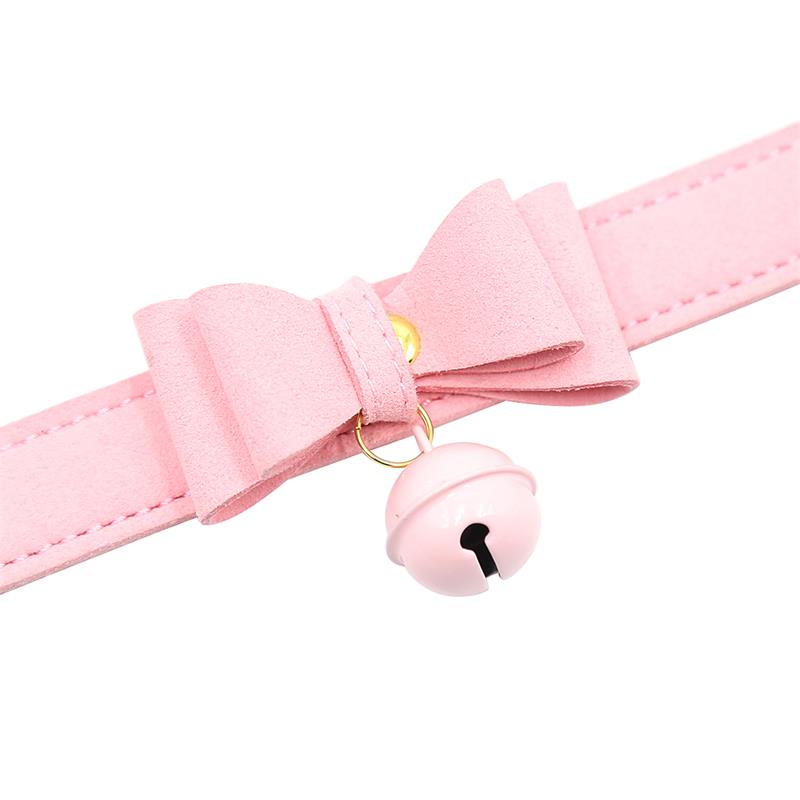 LATETOBED BDSM LINE - COLLAR CON CASCABEL GOLDEN KITTY CAT