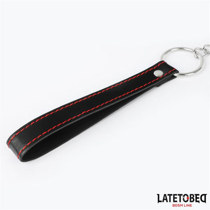 LATETOBED BDSM LINE - COLLAR CON CORREA 52 CM