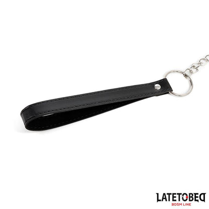 LATETOBED BDSM LINE - COLLAR CON CORREA ACOLCHADO