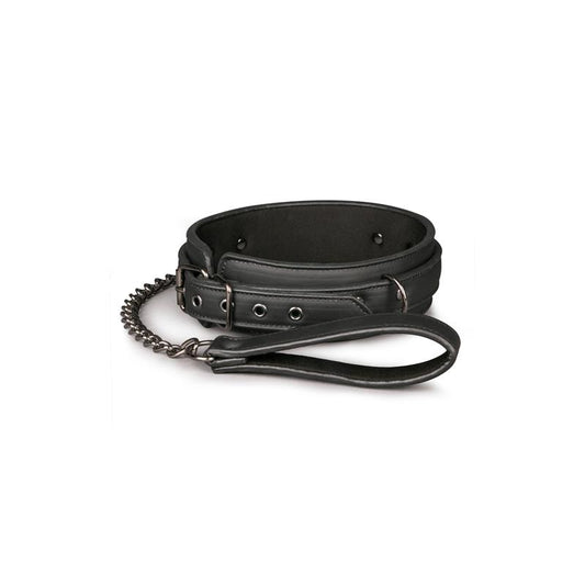 EASYTOYS - COLLAR CON CORREA NEGRO
