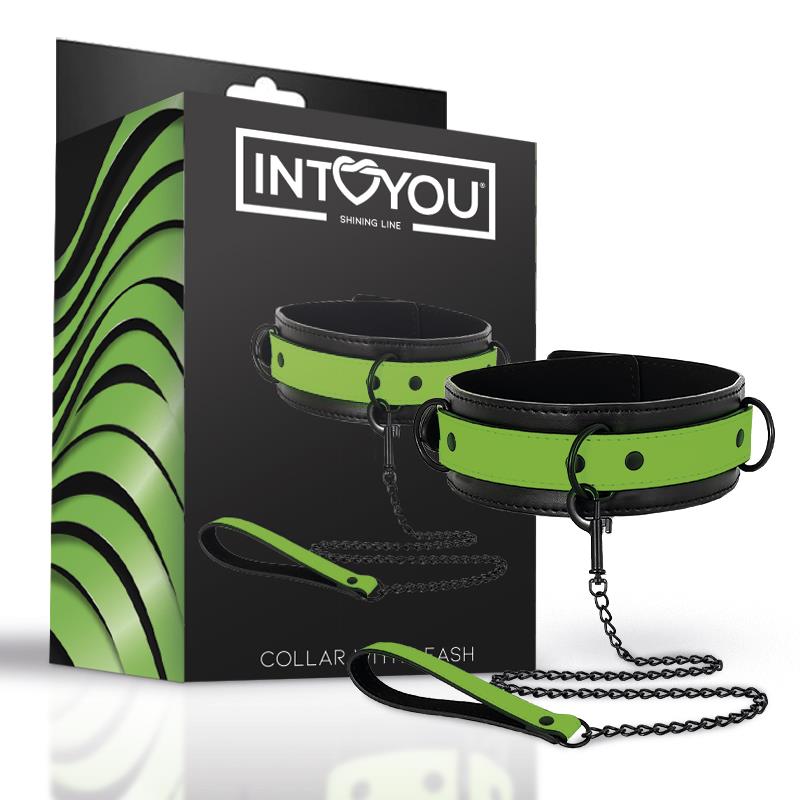 INTOYOU SHINING LINE - COLLAR CON CORREA QUE BRILLA EN LA OSCURIDAD
