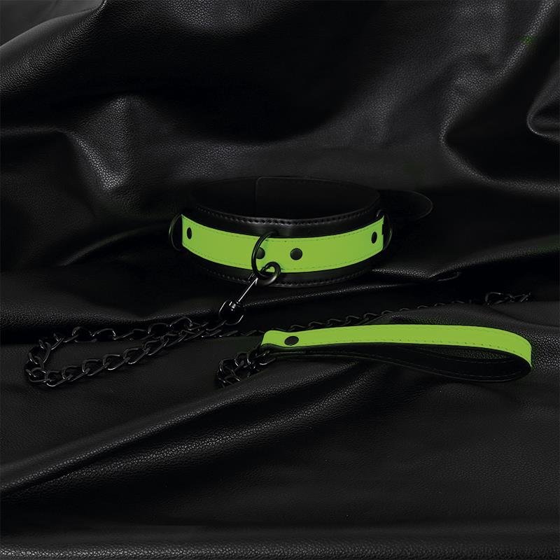 INTOYOU SHINING LINE - COLLAR CON CORREA QUE BRILLA EN LA OSCURIDAD