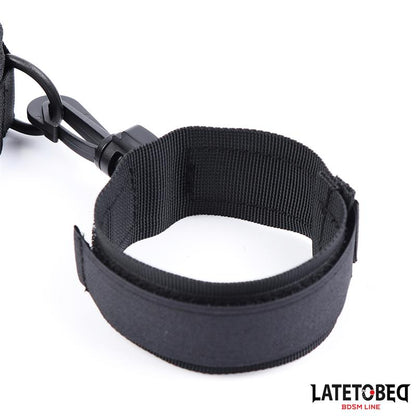 LATETOBED BDSM LINE - COLLAR CON ESPOSAS NYLON TALLA ÚNICA